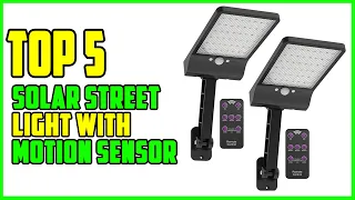 TOP 5: Best Solar Street Light with Motion Sensor 2022