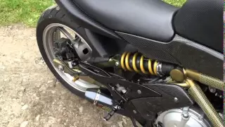 kawasaki er6n - Akrapovic sound exhaust