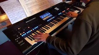 Equinoxe part 4, from JM Jarre, in live on Genos