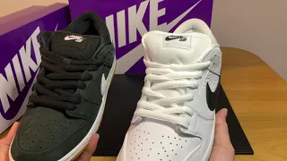 2023 Nike Dunk SB Pro White-Gum and Black-Gum, Black Label and White Label (Orange Label) Sleepers