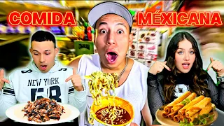 Probando COSAS EXTRAÑAS en MEXICO 🇲🇽 | Reaccion a Yulay 🤯 | Queremos PROBAR de TODO 🤩