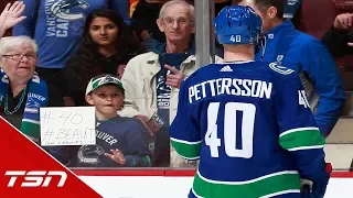 "Elias Pettersson's hockey sense is exceptional" - Travis Green