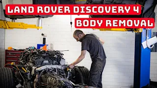 How To Remove The Body On A Land Rover Discovery 4