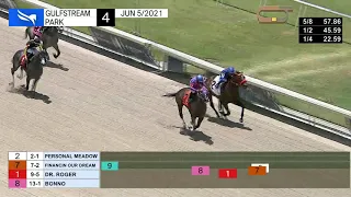 Gulfstream Park June 5, 2021 Race 4