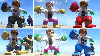 All New Big-Fig Characters Perform Curt Connors Lizard Transformation in LEGO Marvel Super Heroes