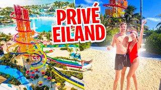 DIT WATERPARK KAN JE ALLEEN NAARTOE MET EEN CRUISESCHIP! HOOGSTE GLIJBAAN VAN AMERIKA!🇺🇸🏝