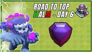 PROVIAMO LA SFERA INFUOCATA DEL WARDEN!! Road to top Italia day 6 [aprile] - Clash of Clans ITA