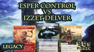 Esper Control vs Izzet UR Ragavan Delver [MTG Legacy]