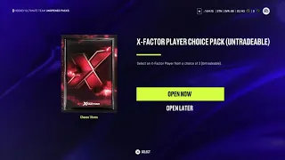 NHL 24 HUT X-Factor Player Choice Pack Opening (PS5)