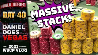 MASSIVE STACK in the PLO! - Daniel Negreanu 2023 WSOP Poker Vlog Day 40