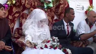 MIDEAST: GAZA WEDDING DESPITE TURMOIL