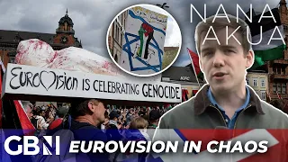 Eurovision in 'CHAOS' as pro-Palestinian protesters flood Malmö - 'It should bring people together!'