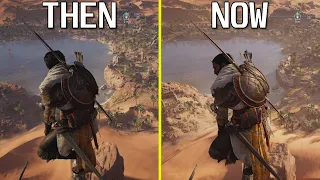 Assassin's Creed Origins  Patch 1.44 vs 1.60 Patch Xbox Series X Frame Rate Test