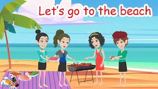 Let’s go to the beach - English conversation everyday