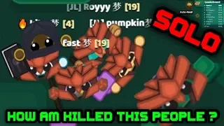 STARVE.IO - HOW AM KILLED ONE CLAN SOLO?