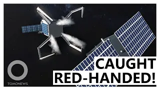 Sneaky Chinese Robotic Satellite Caught Red-Handed