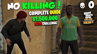 *UPDATED* 0 KILLS CAYO PERICO ELITE CHALLENGE GUIDE SOLO! $1,450,000 Stealth Walkthrough