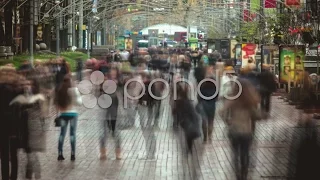 6K (6144 X 3456) and 4K (4096 X 2304) Crowd Video With 1080P Option. Stock Footage