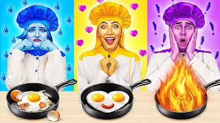 Alegría vs Tristeza vs Miedo | Reto De Cocina de Multi DO Smile