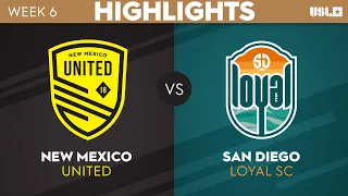 4.15.2023 | New Mexico United vs. San Diego Loyal SC - Game Highlights