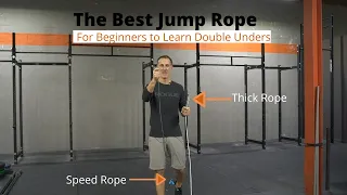 The Best Jump Rope for Beginners to Learn Double Unders