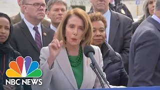 Nancy Pelosi: President Donald Trump Is On 'Vicious Campaign' To Take Away Health Care | NBC News