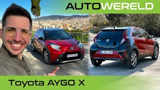 Toyota AYGO X (2022) review met Andreas Pol | RTL Autowereld test