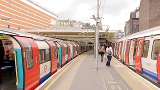 London Underground: Local and Express Trains on the Jubilee and Metropolitan Lines - Part I