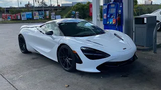 My Totaled Mclaren 720s is Finally Back on The Road! Sounds insane!!