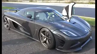 12+ min CLEARCARBON Koenigsegg Agera R autobahn and speedoval ALL OUT 380+ km/h / 240 mph [4k]