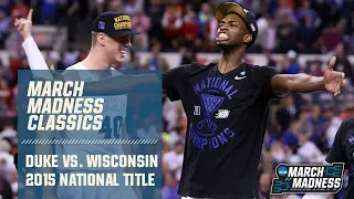 Duke vs. Wisconsin: 2015 National Championship | FULL GAME