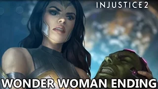 Injustice 2 - Wonder Woman Ending!