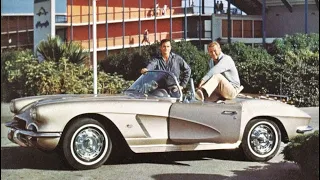 Martin Milner and George Maharis in Route 66 (featuring The Castells)