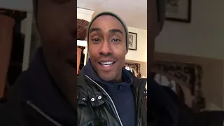 Simon Webbe from Blue Freestyling with Barri Ghai
