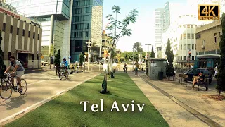 LOVELY ISRAEL - Relaxing Walk in Tel Aviv - Happy residents at Rothschild Boulevard | טיול בתל אביב