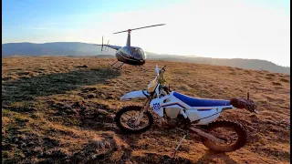 Helicopter joined enduro ride #45