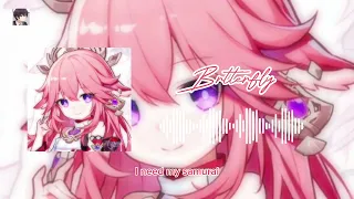 Nightcore - Butterfly (Lyrics)