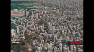 Vricon 3D model of Beirut, Lebanon