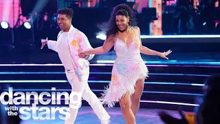 Jordin Sparks and Brandon Cha Cha (Week 1) - Dancing With The Stars