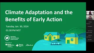 Climate Adaptation and the Benefits of Early Action