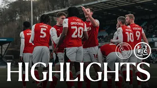 WYCOMBE WANDERERS 2-2 FLEETWOOD TOWN // LEAGUE ONE HIGHLIGHTS