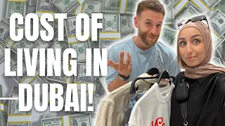 How much it costs to live in DUBAI🤑🫣 Rent, bills, groceries, & shopping!