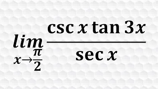 Indeterminate form - Trig. limits