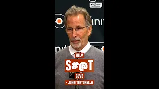 'Holy S*#t guys' Tortorella wasn't having any negativity from media after Flyers loss to Hurricanes