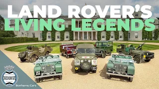 Testing the Queen's modified Land Rover Series 1 around Goodwood