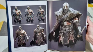The Art of God of War Ragnarok Deluxe Edition Hardcover | First Look!