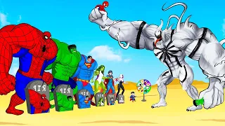 Rescue HULK Family & SPIDERMAN, SHE HULK vs ANTI-VENOM : Who Is The King Of Super Heroes? - FUNNY