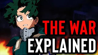 Everything You Need to Know About The My Hero Academia War Arc!