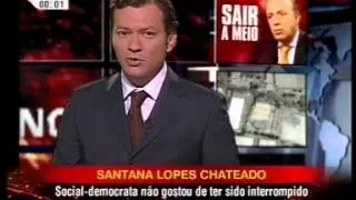 Duelo José Mourinho - Santana Lopes