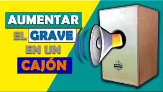 Aumentar el grave en un Cajón